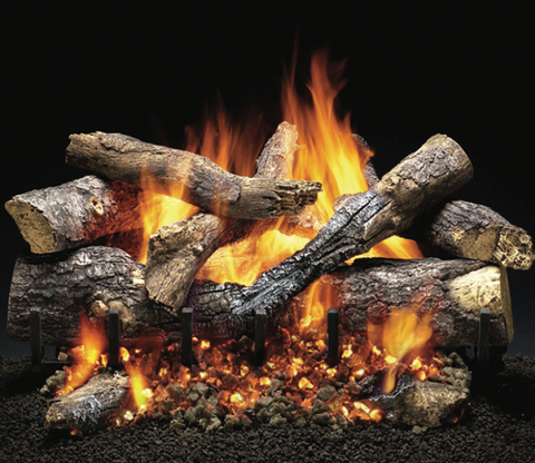 Fireside grand oak gas log sets grand oak logs