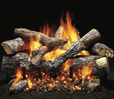 Fireside grand oak gas log sets