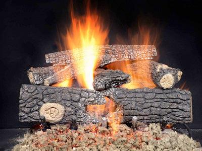 Fireside realwood outdoor gas log sets