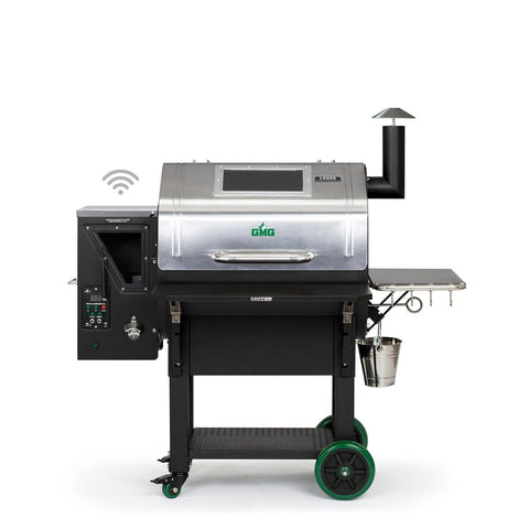 Green mountain grill ledge prime wi-fi enabled grill with SS lid