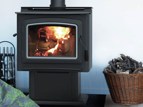 IHP ironstrike grandview-300 wood burning freestanding stove GV300GL
