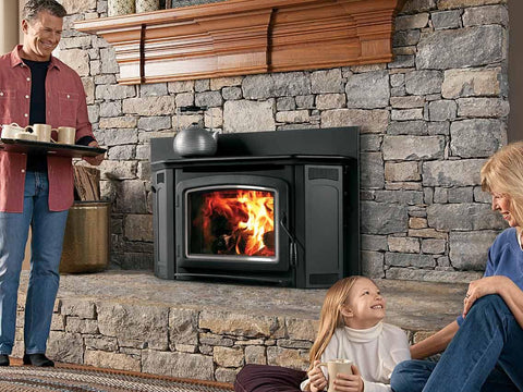 IHP Ironstrike Montlake 300 Wood-Burning Fireplace Insert.