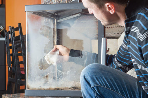 Cleaning Tips: Keep Your Fireplace Glass Sparkling