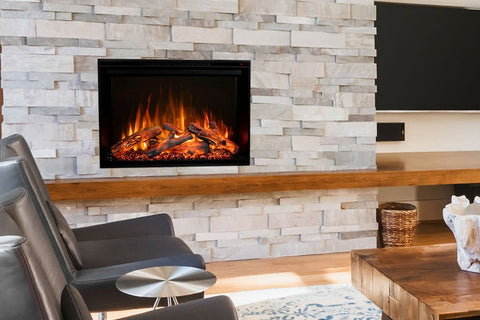 Redstone traditional built in electric fireplace