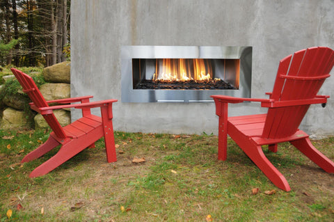 Spark modern fires fire ribbon outdoor model outdoor gas fireplace