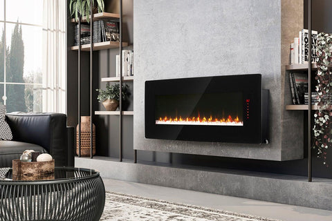 Wall-mount/Tabletop Linear Fireplace