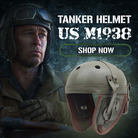 M1938 tanker helmet, Military Helmet, WW2 Tanker Helmet Reproduction, tanker helmet