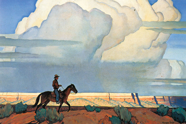 Desert Journey by Maynard Dixon, 1935, oil on canvas, American Museum of Western Art, Denver, CO