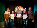 Kambri & Liz with the Winners of the QED Bee