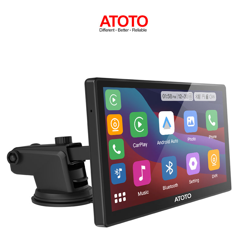  ATOTO S8 Lite Double Din Car Stereo Compatible with Wireless  Apple CarPlay & Android Auto,10.1inch Android Car in-Dash Navigation, Dual  Bluetooth, WiFi/BT/USB Tethering Internet,LRV, 2G+32G,S8G2113LT :  Electronics