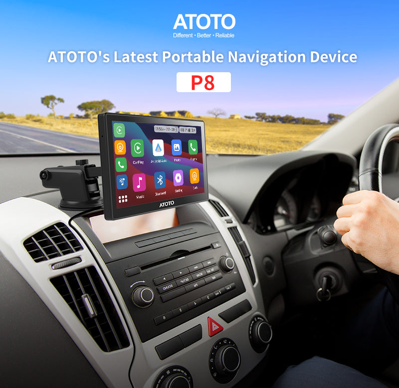 ATOTO P8 (Wireless & Wired Carplay and android auto) – JSWIRE