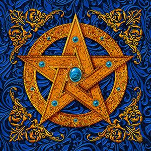 Wicca Pentacle design by Abysm Internal