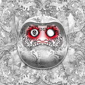 Funny Japanese Daruma by Abysm Internal