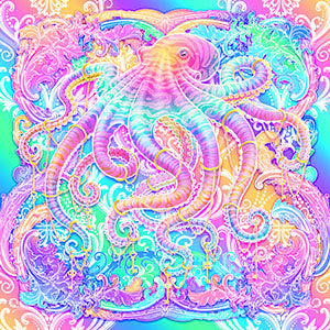 Octopus Art Print by Abysm Internal