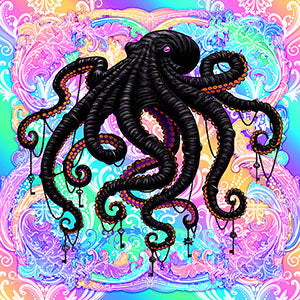 Octopus Art Print by Abysm Internal