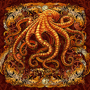 Octopus Art Print by Abysm Internal