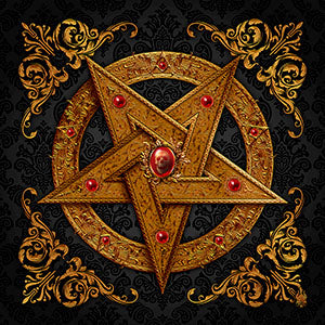 Satanic Pentagram Design by Abysm Internal