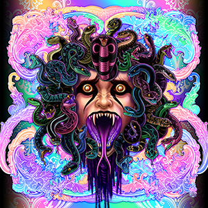 Decapitated Pastel Medusa design by Abysm Internal