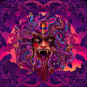 Vaporwave Medusa design by Abysm Internal