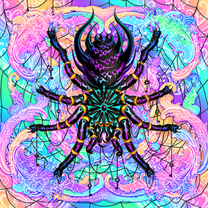 Spider Art Print Design by Abysm Internal