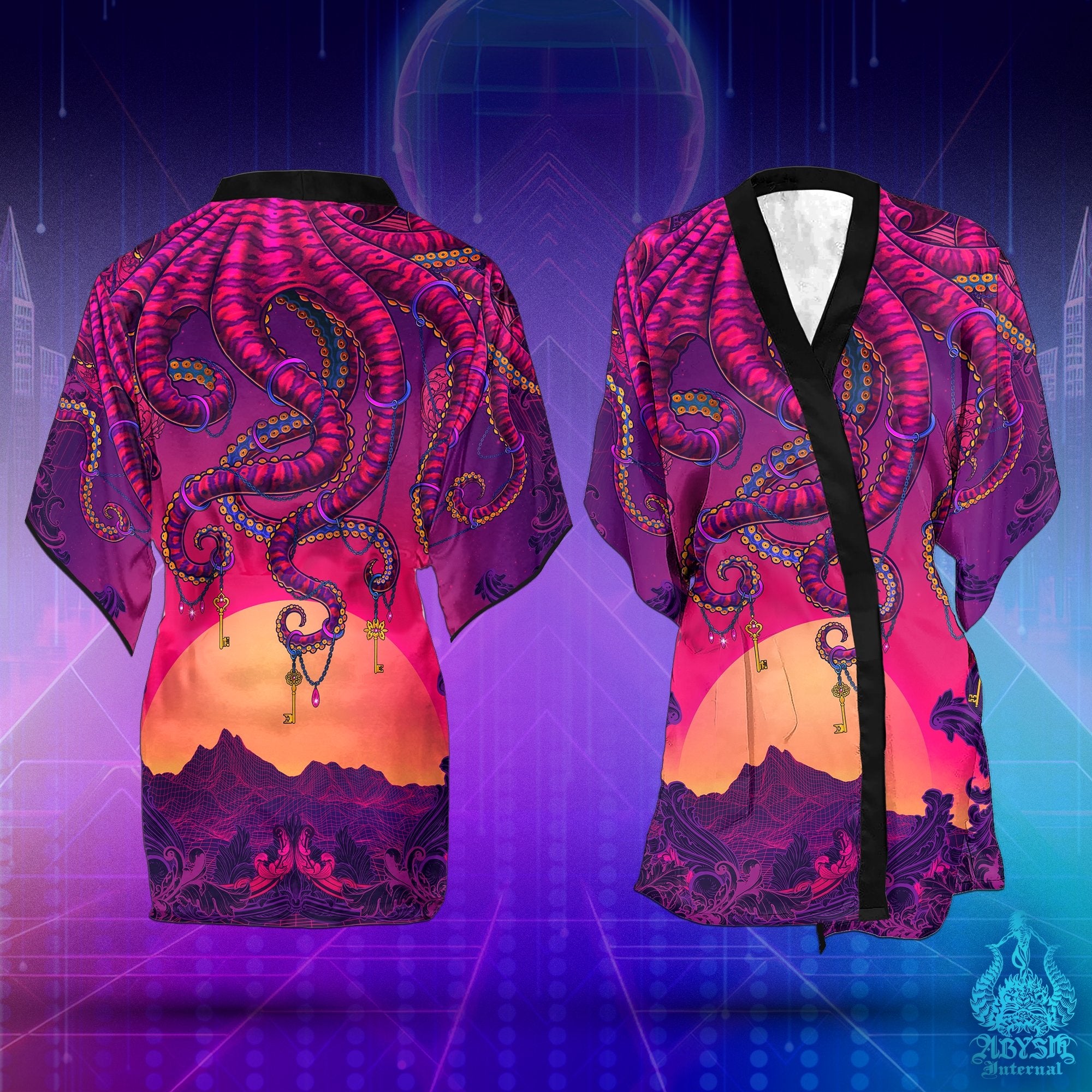 Abysm Internal Demon Short Kimono Robe