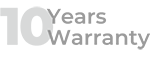 10 years warranty