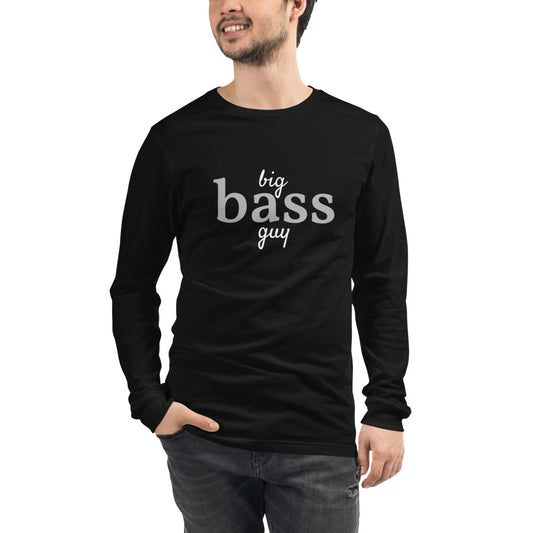 Fishing T-shirt Big Bass Fishing-sportsgray-4xl 