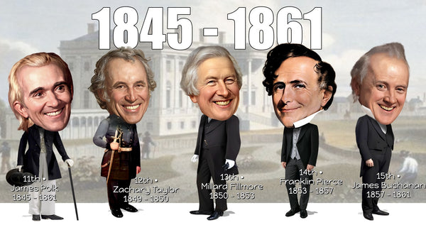 American Presidents 1845 - 1861