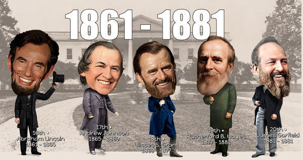 American Presidents 1861 - 1881