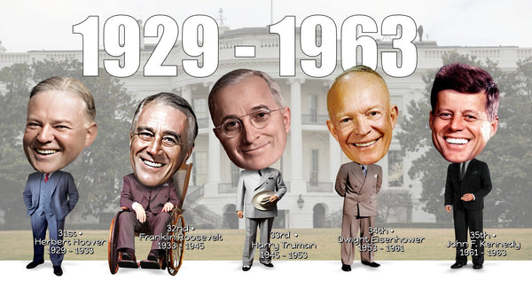 American Presidents 1929 - 1963