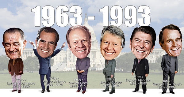 American Presidents 1963 - 1993