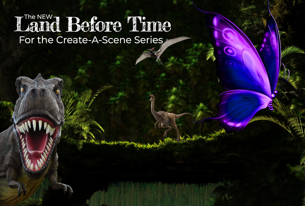 Create a Scene - With Dinosaur Graphics
