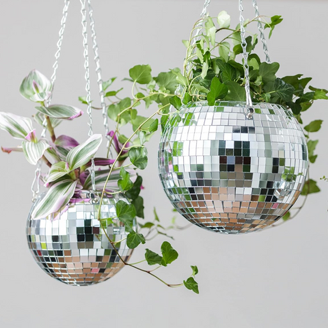 ECOVIBE-Disco-Ball-Hanging-Planter