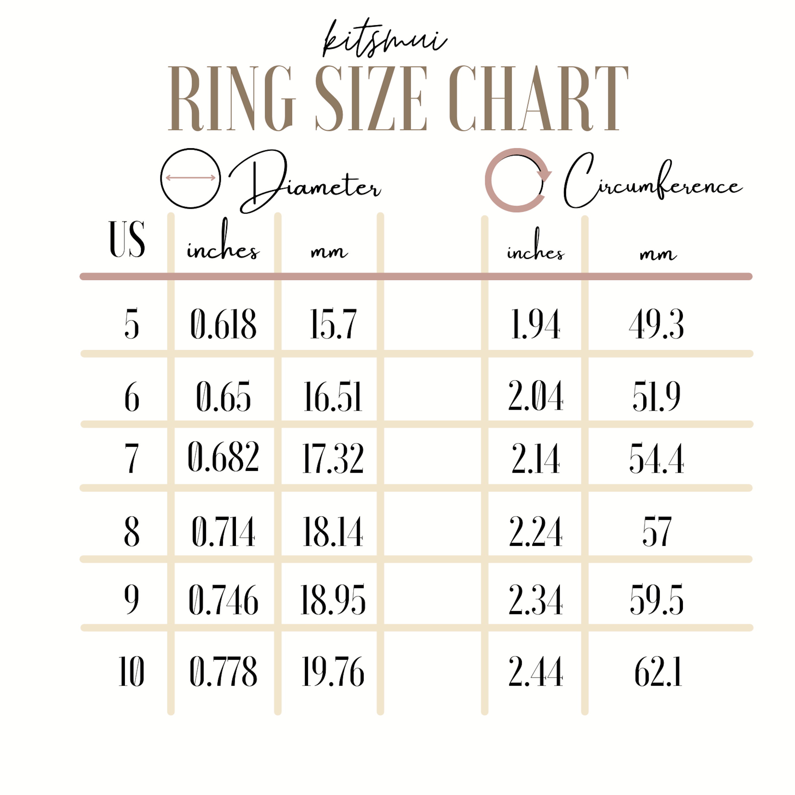 indian ring size chart - Google Search | Indian rings, Ring sizes chart, Ring  size