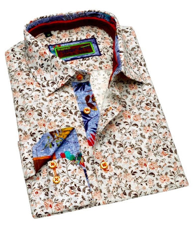 Franco Negretti dress shirt, high-quality fabrics and unique collar and cuff options