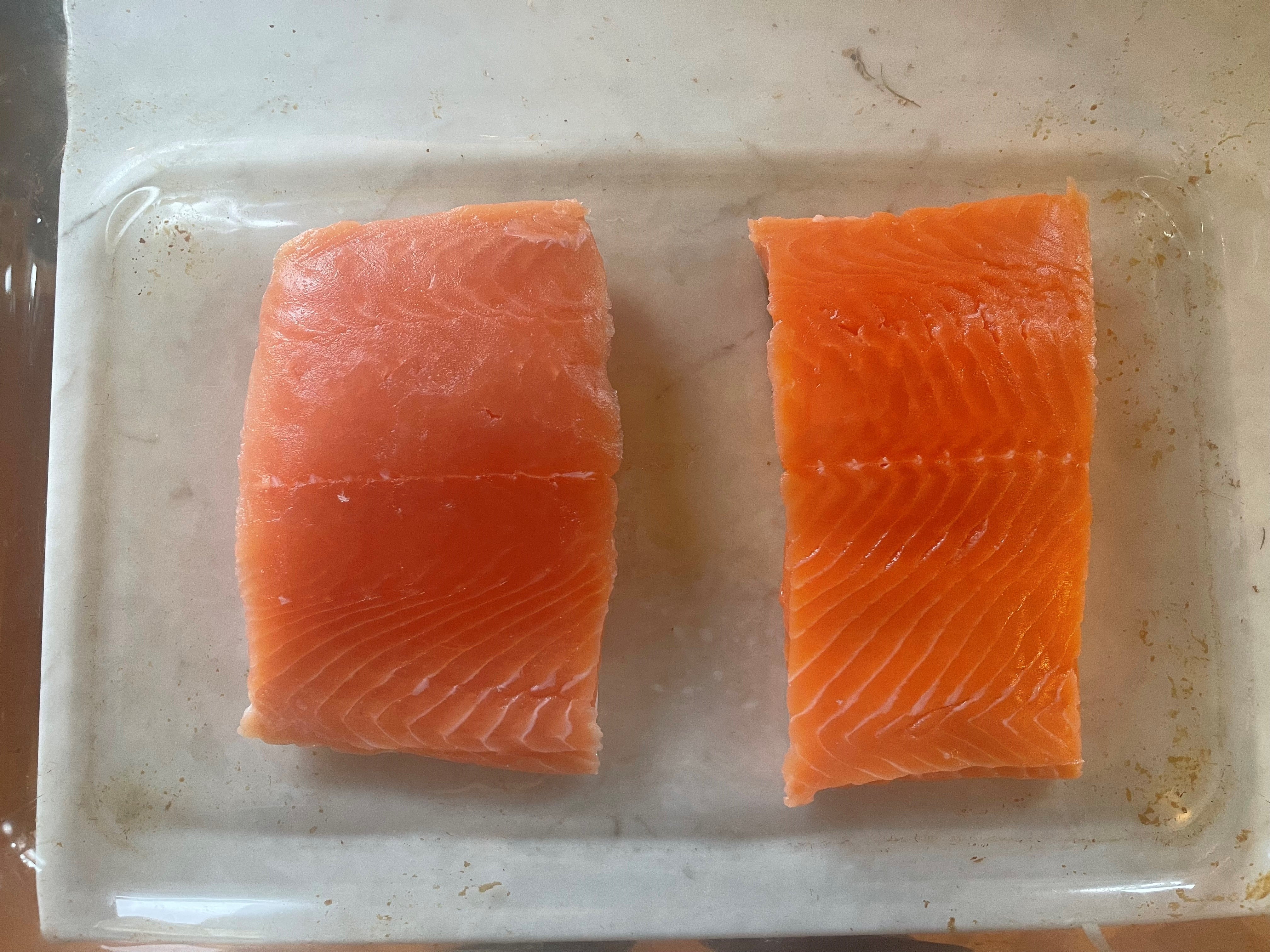 What is the difference between coho salmon and keta salmon?