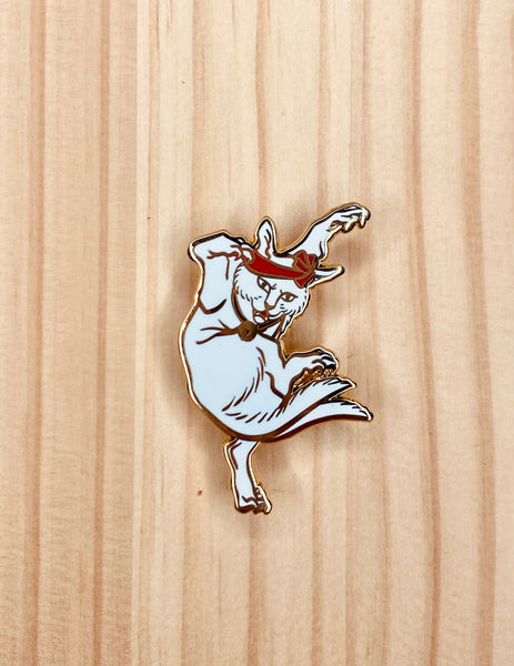 Bakedanuki - Bakezori Books x Dokino Art Collaboration Hard Enamel Pin –  Cömpany