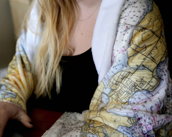 Cozy Map Blankets