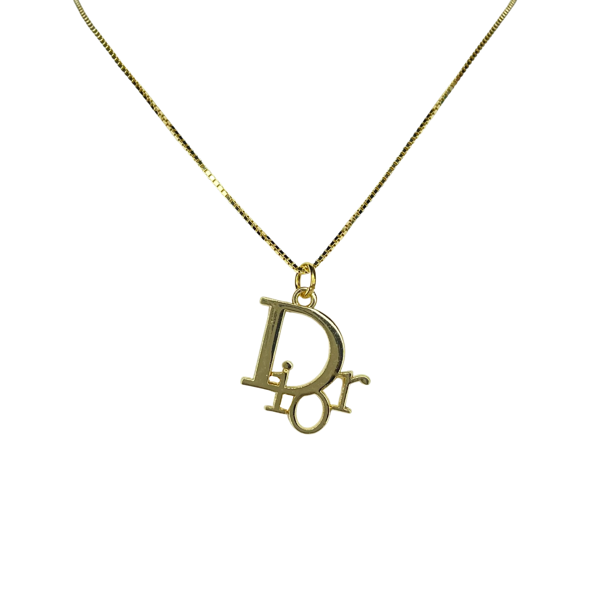 dior reworked necklace