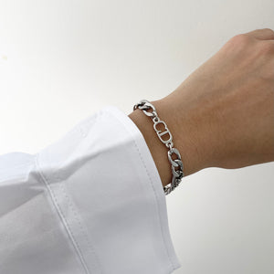 cd silver bracelet