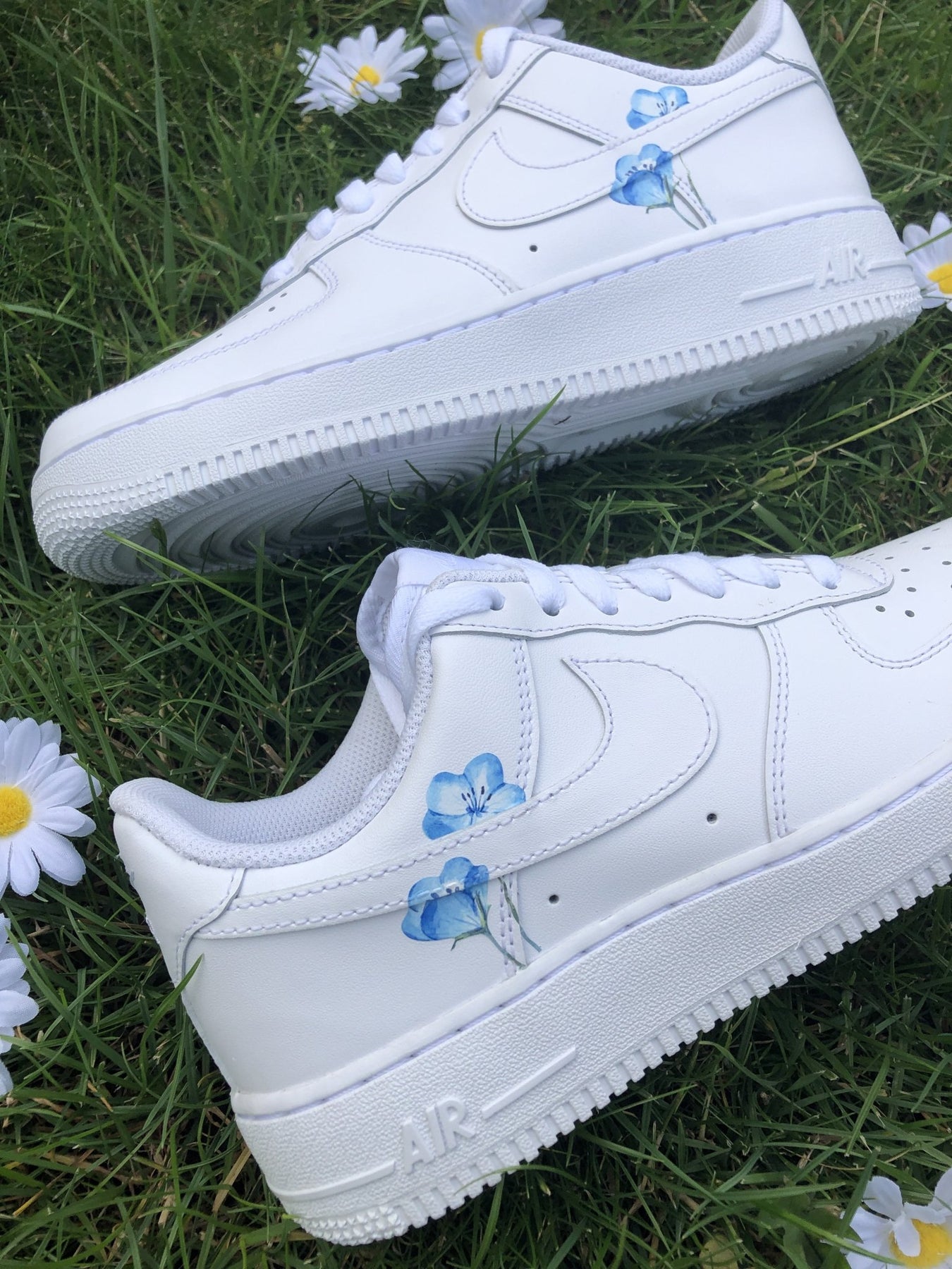 blue floral air force 1