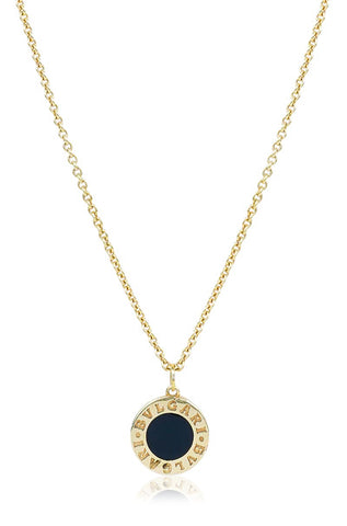 Chain with Circle Pendent (Center Black)