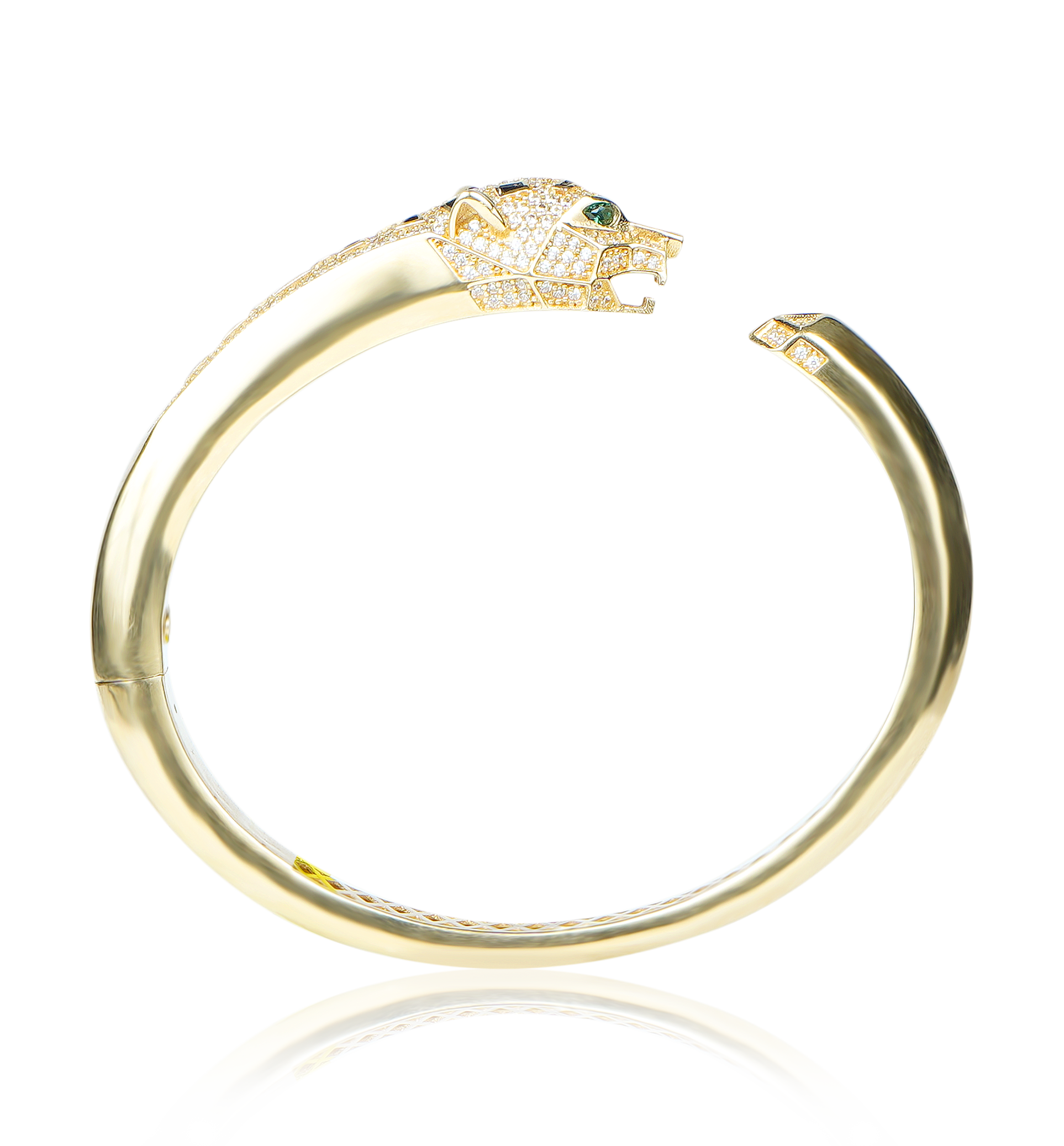 YOCHI Gold Tiger Bracelet  Mimi Morton