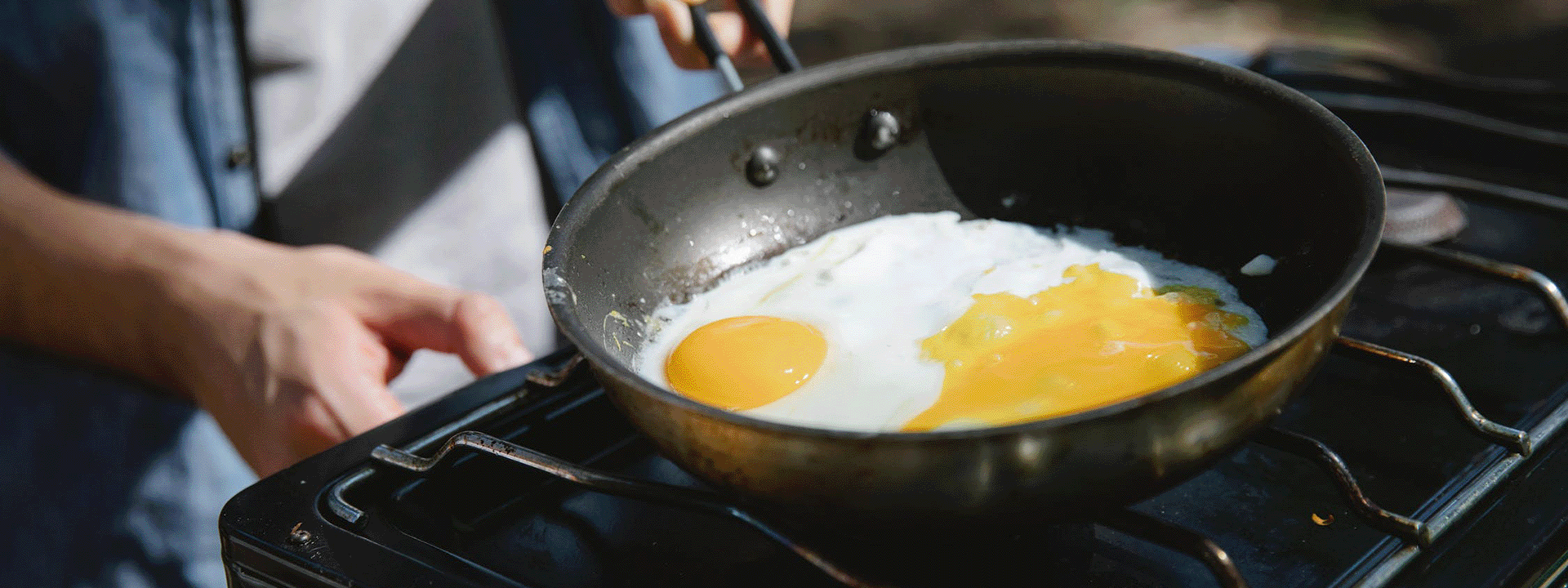 Morning Eggs in a Skillet | Campsite Breaskfast