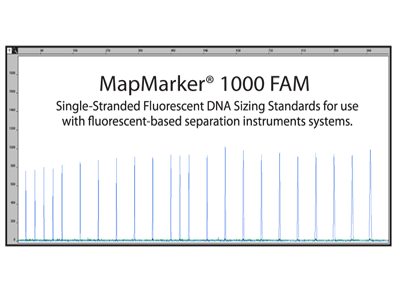 MapMarker 1000 FAM DNA Sizing Standard — BioVentures, Inc.