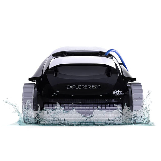 Dolphin Nautilus CC Plus Robotic Pool Vacuum Cleaner with Universal Caddy —  Easy to Transport and Store Your Dolphin — Ideal for Above/In-Ground Pools  up to 50 FT in Length : 