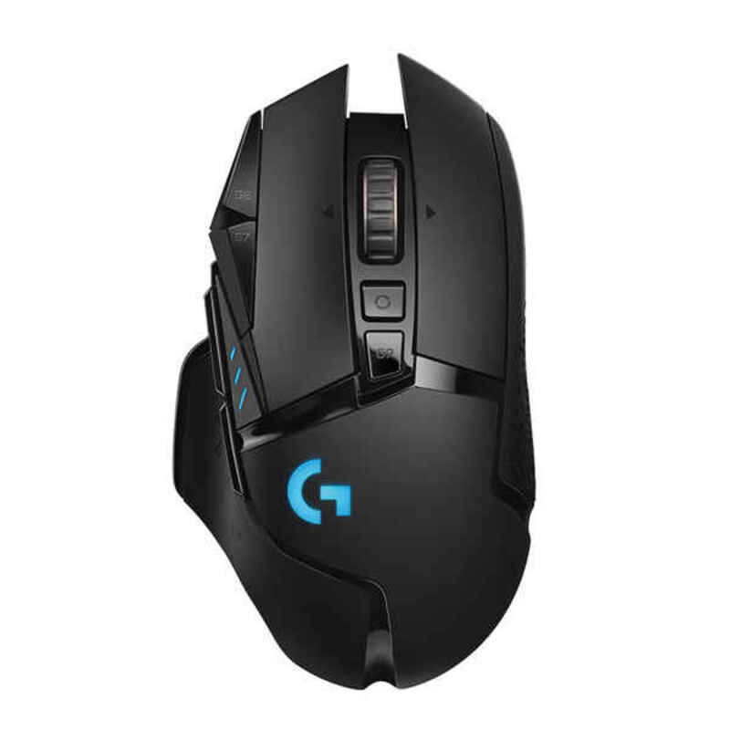 Gaming Rato G502 HERO - Rato - optico - 11 botoes - sem fios, com cabo - LIGHTSPEED - receptor sem fio USB