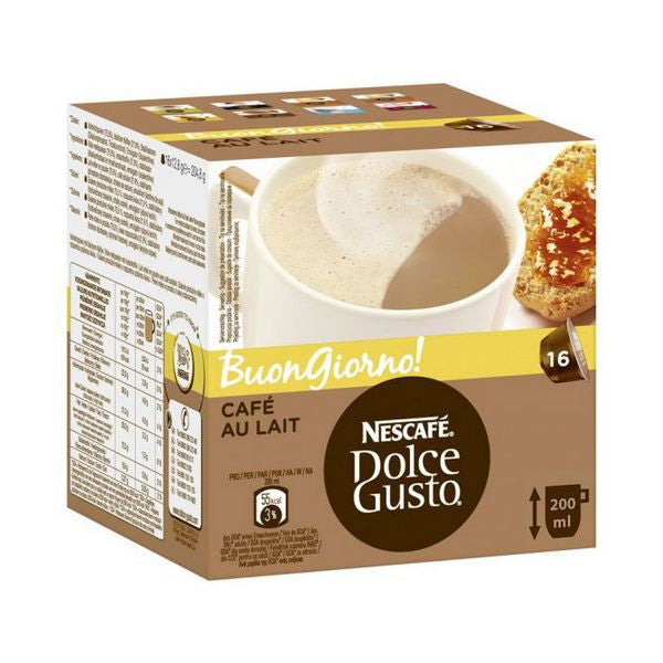 Cápsulas de café Nescafé Dolce Gusto 65835 Au Lait (16 uds)