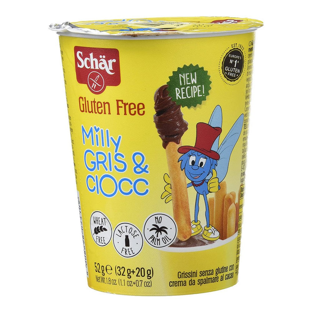 Snacks  Milly Gris & Ciocc (52 g)