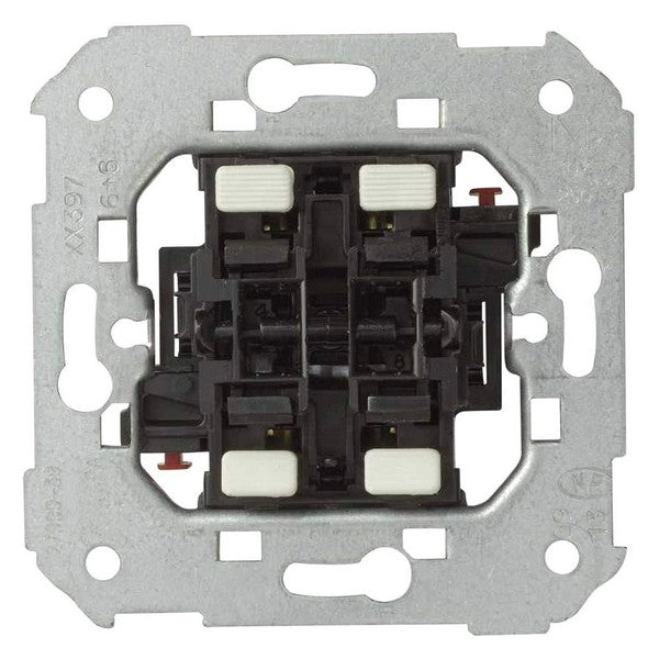 Interruptor Duplo Comutado  75397 Alumínio PC